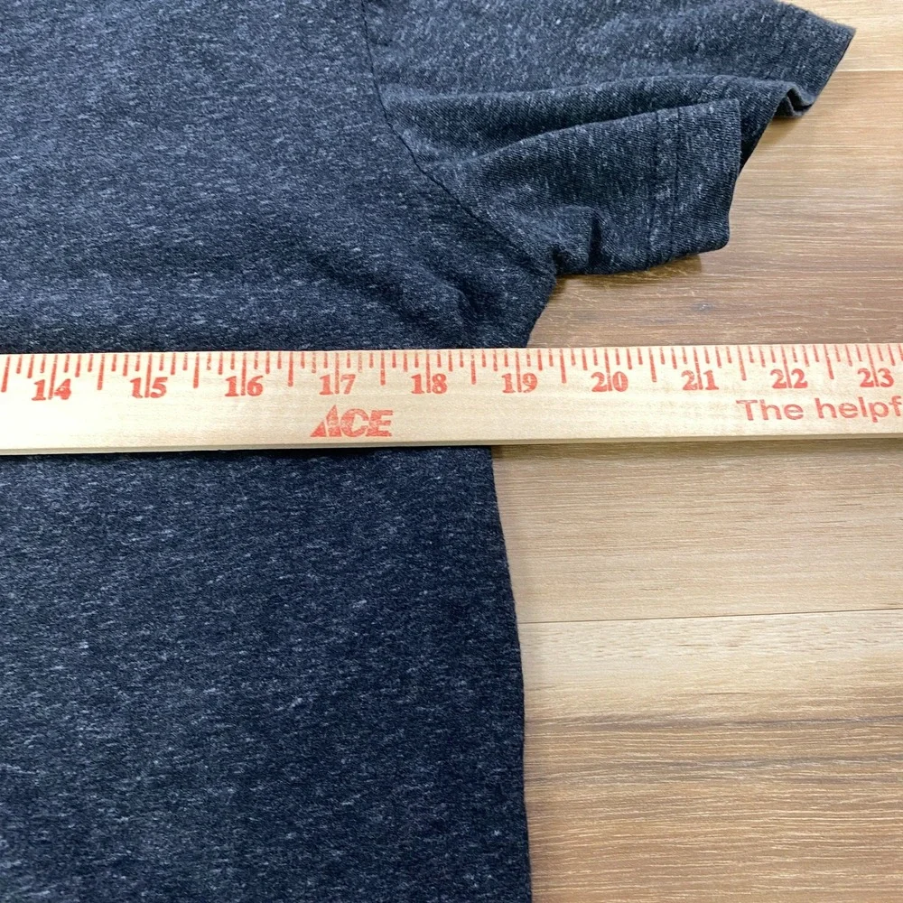 Banana Republic T-Shirt Mens M Minimalist Organic Cotton Soft Wash Grey Casual
